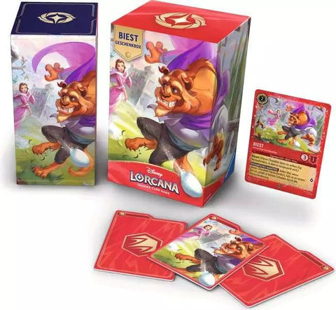 Disney Lorcana TCG: Geschenkbox Biest (DE) - underpaidcollectibles
