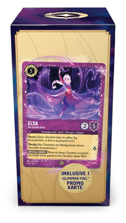 Disney Lorcana TCG: Mythen - Elsa Geschenkbox (DE) - underpaidcollectibles