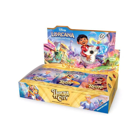Disney Lorcana TCG: The City of Hyperia Booster Display (EN) - underpaidcollectibles