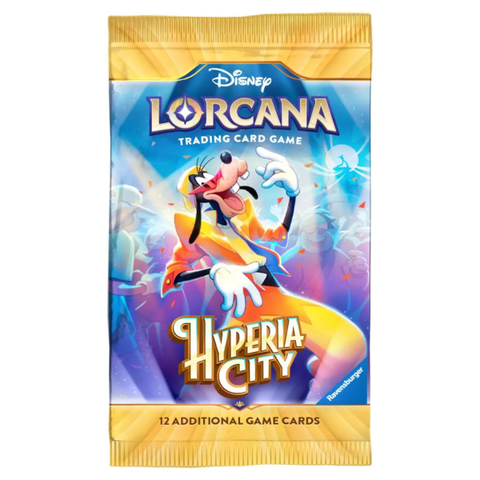 Disney Lorcana TCG: The City of Hyperia Booster Pack (EN) - underpaidcollectibles