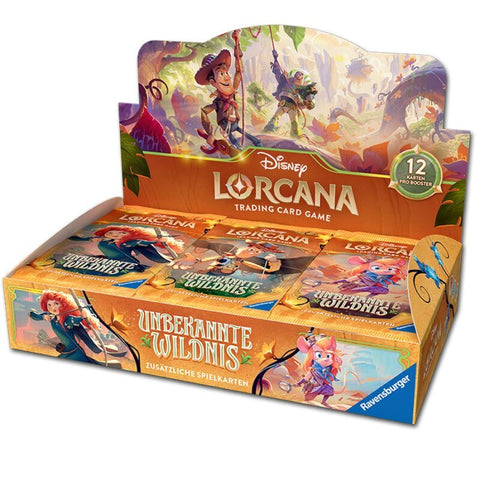 Disney Lorcana TCG: Unbekannte Wildnis Booster Display (DE) - underpaidcollectibles