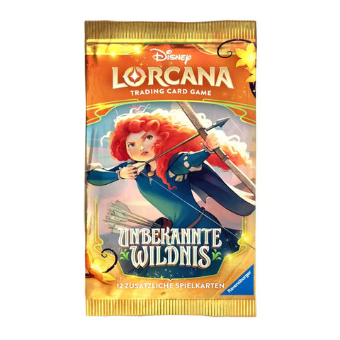 Disney Lorcana TCG: Unbekannte Wildnis Booster Pack (DE) - underpaidcollectibles