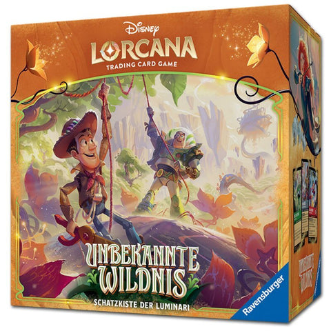 Disney Lorcana TCG: Unbekannte Wildnis Schatzkiste der Luminari (DE) - underpaidcollectibles