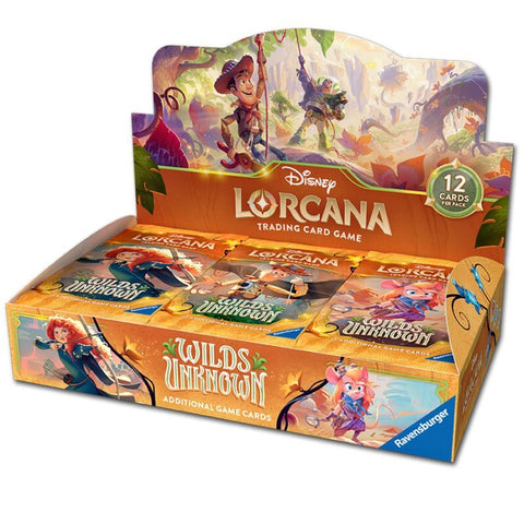 Disney Lorcana TCG: Wilds Unknown Booster Display (EN) - underpaidcollectibles
