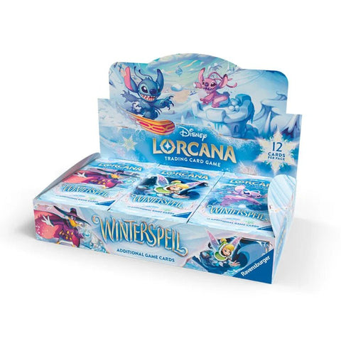Disney Lorcana TCG: Winterspell - Booster Display mit 24 Booster Packs (EN) - underpaidcollectibles