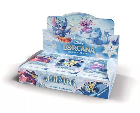 Disney Lorcana TCG: Winterzauber - Booster Display mit 24 Booster Packs (DE) - underpaidcollectibles