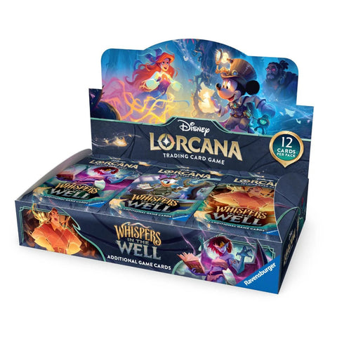 Disney Lorcana: Whispers in the Well – Booster Display (24 Booster) (EN) - underpaidcollectibles