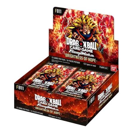 Dragon Ball Super Card Game Fusion World Brightness of Hope FB11 Display (EN) - underpaidcollectibles