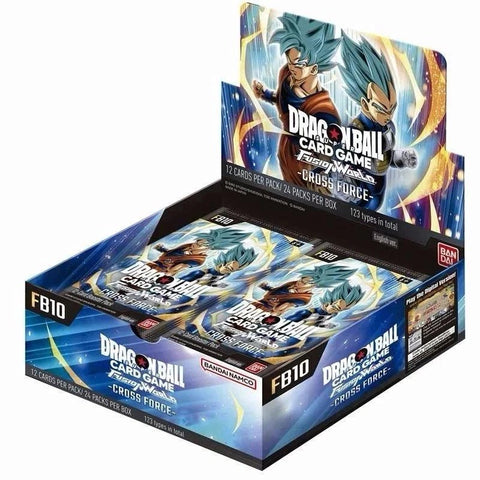 Dragon Ball Super Card Game Fusion World – Cross Force - Booster Box FB-10 EN - underpaidcollectibles