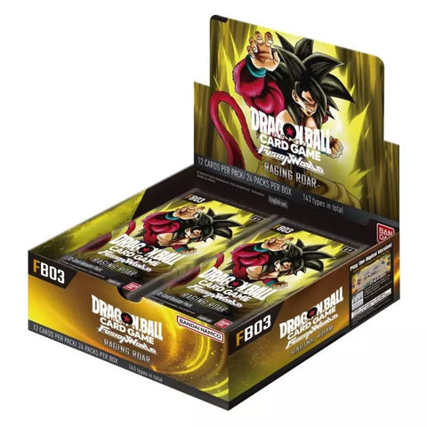 Dragon Ball Super Card Game - Raging Roar Fusion World - FB03 Booster Display (EN)