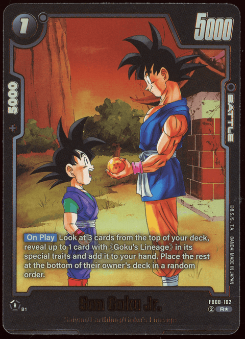 Dragon Ball Super Card Game: Son Goku Jr. (FB08-102) - underpaidcollectibles