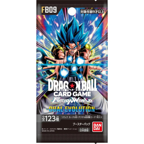 Dragon Ball Super Card Game - Fusion World - FB09 - Dual Evolution - Booster Pack (JP)