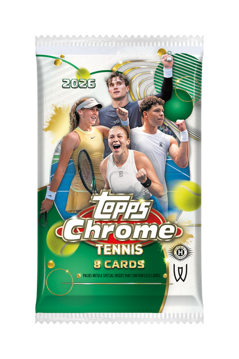 2026 Topps Chrome Tennis Hobby Pack