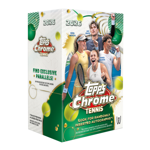 2026 Topps Chrome Tennis Value Blaster Box