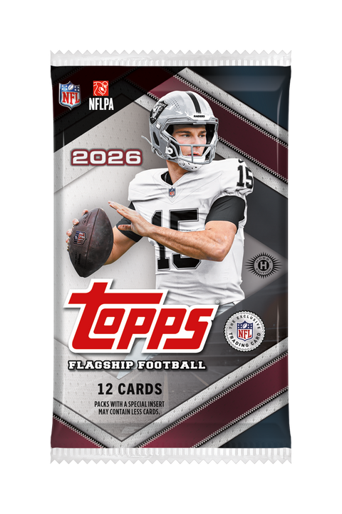 2026 Topps Football NFL Flagship Hobby Pack