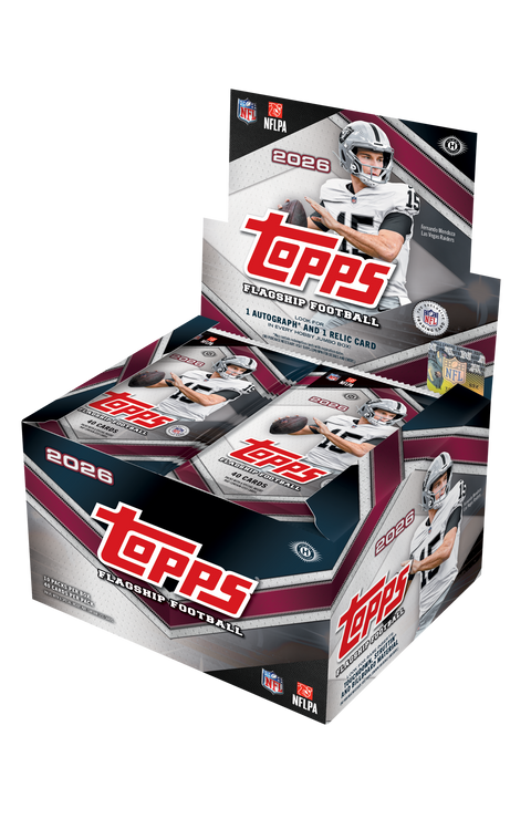 2026 Topps Football NFL Flagship Jumbo Box