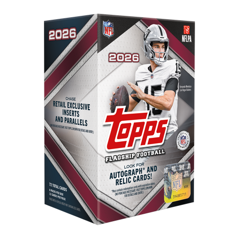 2026 Topps Football NFL Flagship Value Box