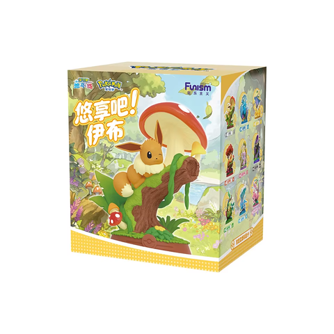 Funism Pokémon Blind Box Eevee "Enjoy" Series Figures - underpaidcollectibles