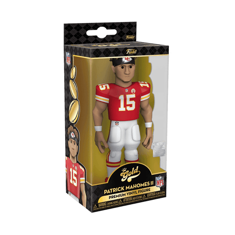 Funko Gold Premium Vinyl NFL - Patrick Mahomes II Kansas City Chiefs (30,5cm) - underpaidcollectibles