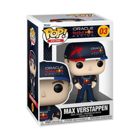 Funko POP! Formel 1 - Max Verstappen Red Bull Racing 03 - underpaidcollectibles