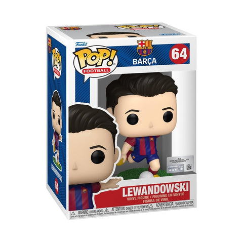 Funko POP! Fussball - Robert Lewandowski FC Barcelona 64 - underpaidcollectibles