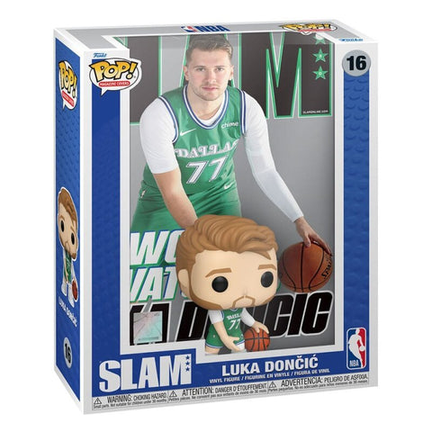 Funko POP! NBA Cover: SLAM - Luka Doncic Dallas Mavericks 16 - underpaidcollectibles
