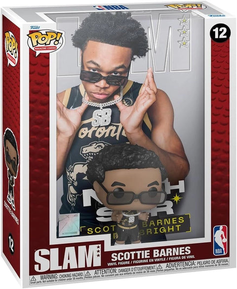 Funko POP! NBA Cover: SLAM - Scottie Barnes Toronto Raptors 12 - underpaidcollectibles