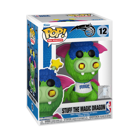 Funko POP! NBA: Mascots - Stuff the Magic Dragon Orlando Magic 12 - underpaidcollectibles