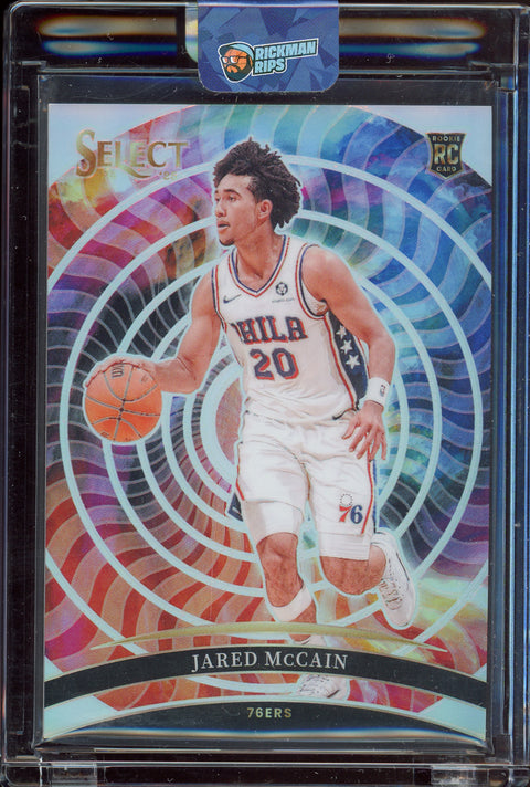 2024-25 Panini Select Basketball Jared McCain Color Wheel Case Hit No. 1