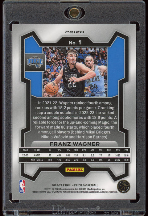 2023-24 Panini Prizm Basketball NBA Franz Wagner King Snake SSP