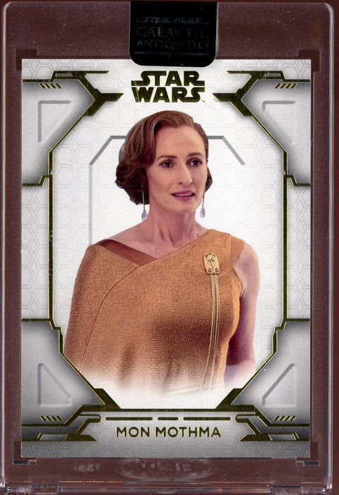 2024 Topps Star Wars Galactic Antiquities Mon Mothma 1/1
