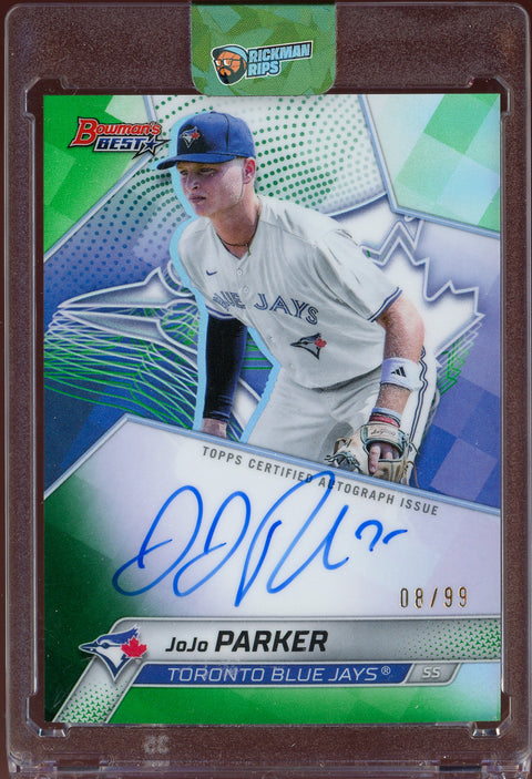 2025 Bowman's Best Baseball JoJo Parker Auto /99
