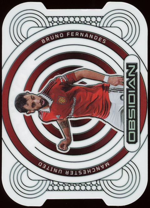 2022-23 Panini Obsidian Soccer: Bruno Fernandes (No. 13) - Einzelkarte (EN) - vorne