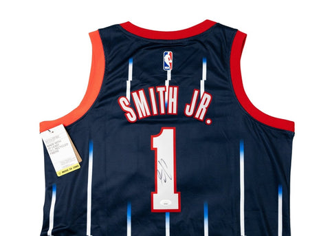 Jabari Smith Jr. Autographed Nike Swingman Jersey Houston Rockets PSA - underpaidcollectibles
