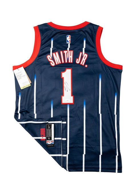 Jabari Smith Jr. Autographed Nike Swingman Jersey Houston Rockets PSA - underpaidcollectibles