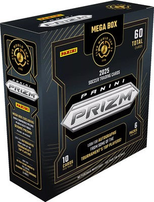 2025 Panini Prizm FIFA Club World Cup Soccer Mega Box