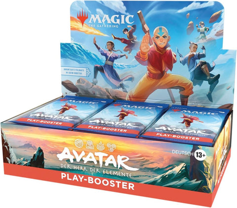 Magic: The Gathering – Avatar: Der Herr der Elemente Play - Booster Display (DE) - underpaidcollectibles