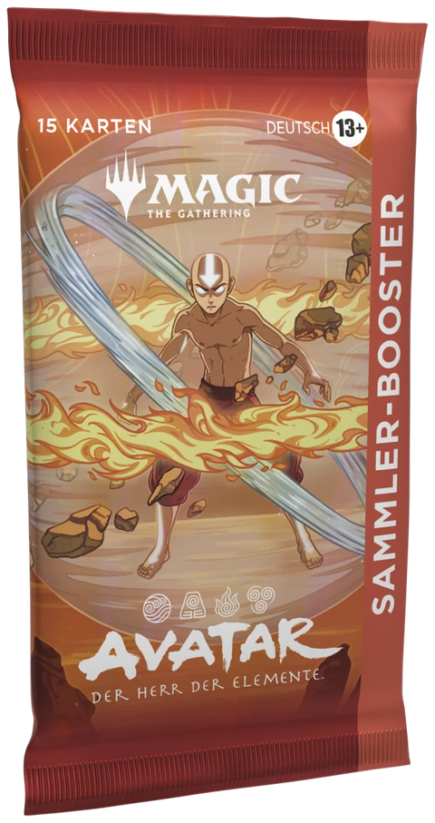 Magic: The Gathering – Avatar: Der Herr der Elemente Sammler Booster Pack (DE) - underpaidcollectibles