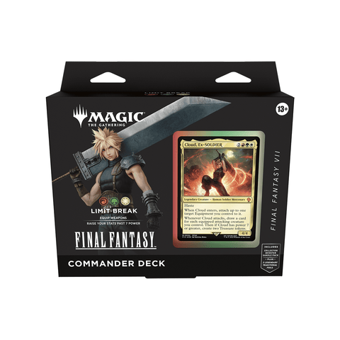 Magic The Gathering - Commander Deck - Final Fantasy VII: Limit - Break (EN) - underpaidcollectibles