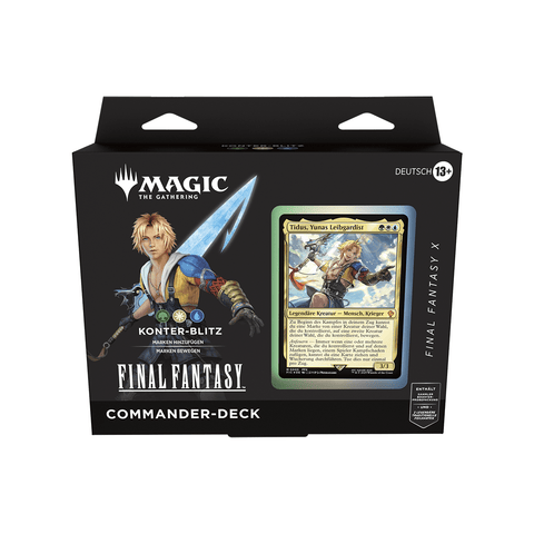 Magic The Gathering - Commander Deck - Final Fantasy X: Konter - Blitz (DE) - underpaidcollectibles