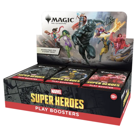 Magic: The Gathering Marvel Super Heroes Play Booster Display (EN) - underpaidcollectibles
