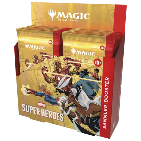 Magic: The Gathering Marvel Super Heroes Sammler-Booster-Display (DE) - underpaidcollectibles
