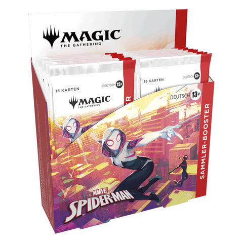 Magic: The Gathering - Marvel's Spider - Man Sammler Booster Display (DE) - underpaidcollectibles