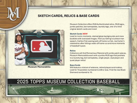 2025 Topps Museum Collection Baseball Hobby Box