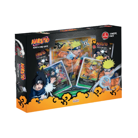 Naruto TCG Konoha Shido - First Set Special Box Naruto & Sasuke (EN)