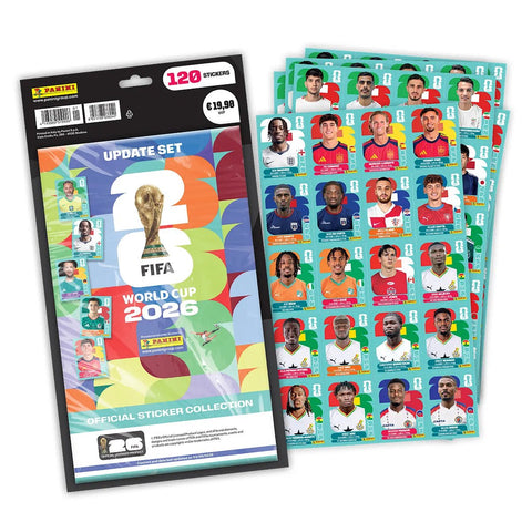 Offizielle FIFA World Cup 2026 Stickerkollektion - Update Set - underpaidcollectibles