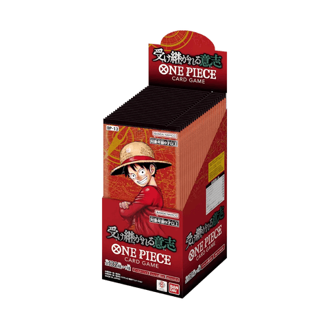 One Piece Card Game - Carrying on His Will (OP - 13) - Display (JP) - underpaidcollectibles