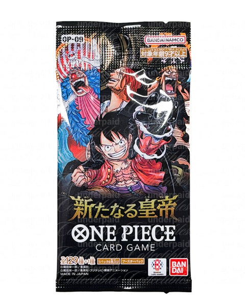 One Piece Card Game Display – The Four Emperors OP - 09 - Booster Pack (JP) - underpaidcollectibles