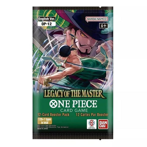 One Piece Card Game: Legacy of the Master OP12 Booster (EN) - underpaidcollectibles