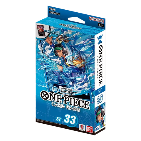 One Piece Card Game Starter Deck ST-33 Blue Kuzan (EN) - underpaidcollectibles